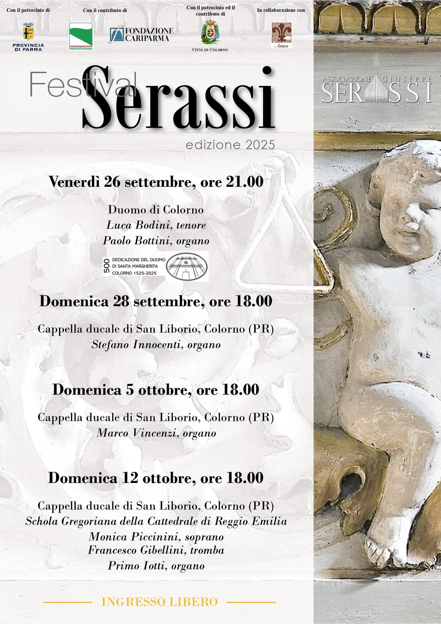  picture of the event: Festival Serassi  Edizione 2025